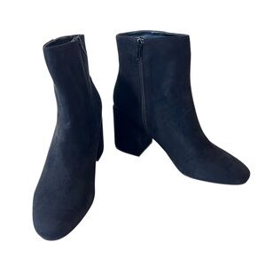 Bar III Gatlin Block Heel Ankle Boots Womens Size 8.5 New Heel Height 3”